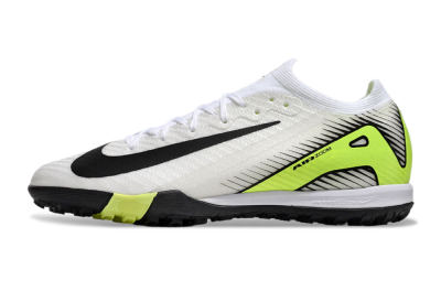 Nike Air Zoom Mercurial Vapor 16 Elite TF Artificial Turf Soccer Shoes - White/Black/Yellow