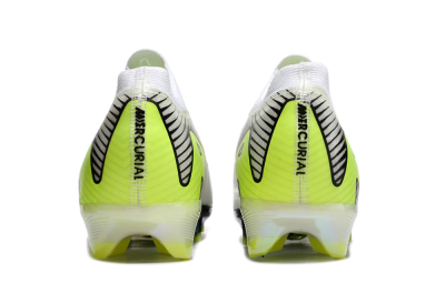 Nike Air Zoom Mercurial Vapor 16 Elite FG Firm Ground Soccer Cleats - White/Black/Yellow
