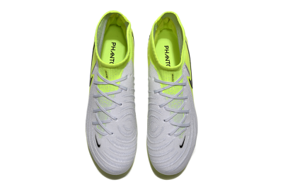 Nike Phantom Luna Elite AG Artificial Grass Soccer Cleats - Grey/Yellow/Black