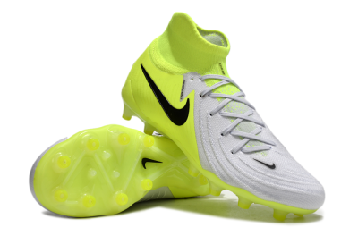 Nike Phantom Luna Elite AG Artificial Grass Soccer Cleats - Grey/Yellow/Black