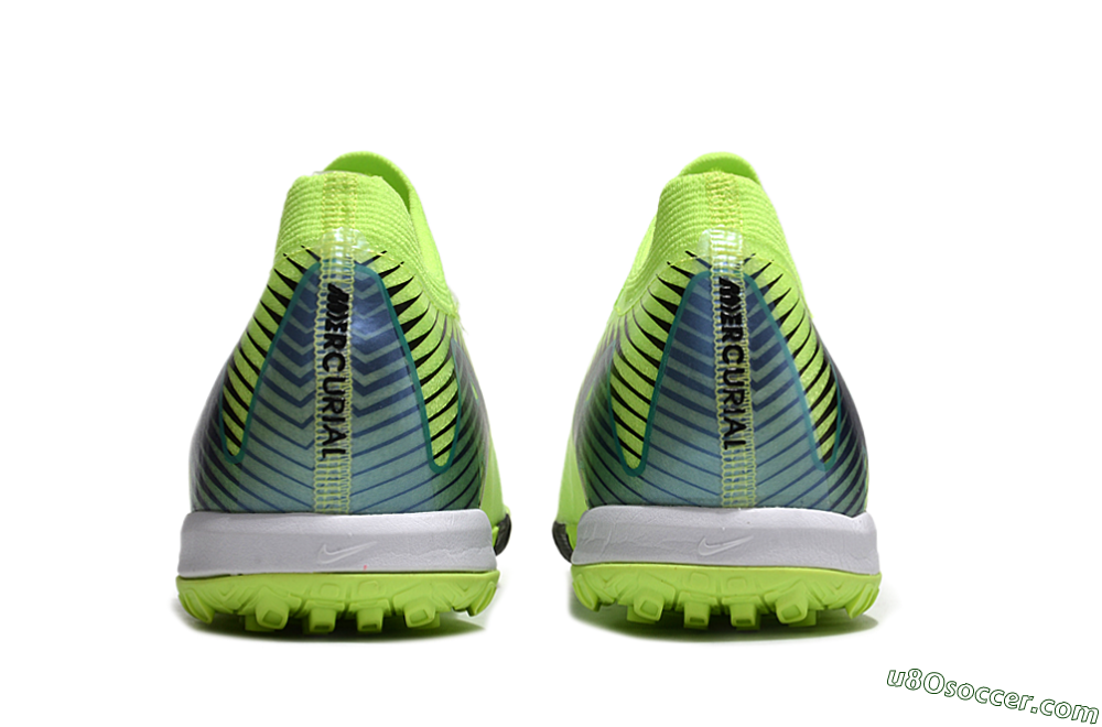 Nike Air Zoom Mercurial Vapor 16 Elite TF Artificial Turf Soccer Shoes - Yellow/Black/Blue 5