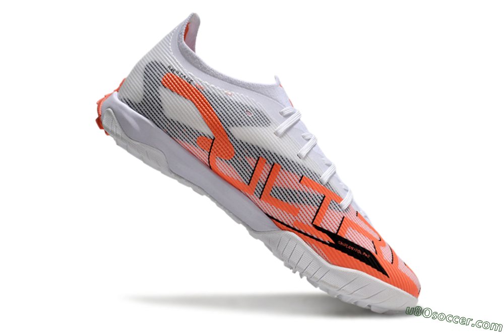 Puma Ultra Ultimate TF Artificial Turf Soccer Shoes - White/Red/Black 4
