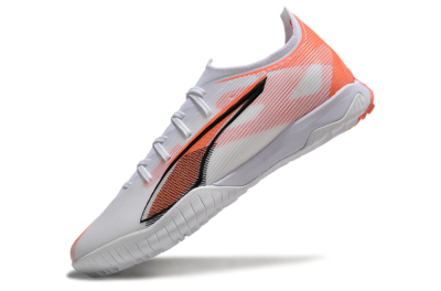 Puma Ultra Ultimate TF Artificial Turf Soccer Shoes - White/Red/Black