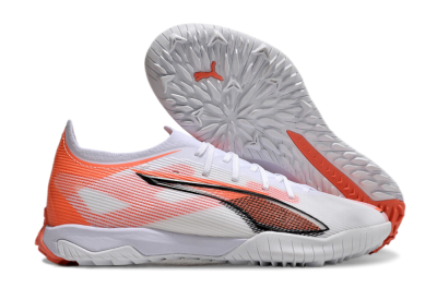 Puma Ultra Ultimate TF Artificial Turf Soccer Shoes - White/Red/Black