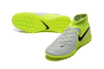 Nike Phantom Luna Elite TF Artificial Turf Soccer Shoes - Grey/Yellow/Black