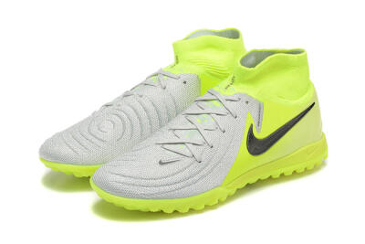 Nike Phantom Luna Elite TF Artificial Turf Soccer Shoes - Grey/Yellow/Black