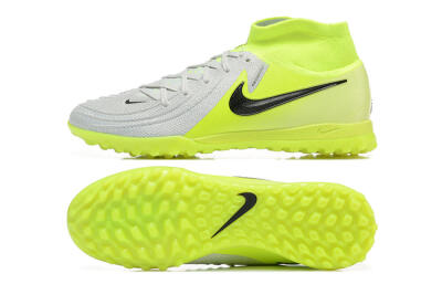Nike Phantom Luna Elite TF Artificial Turf Soccer Shoes - Grey/Yellow/Black