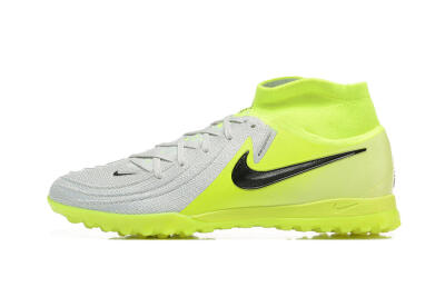Nike Phantom Luna Elite TF Artificial Turf Soccer Shoes - Grey/Yellow/Black