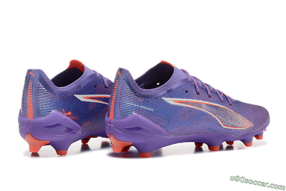 Puma Ultra 5 Ultimate FG Firm Ground Soccer Cleats - Purple/Blue/Red 9