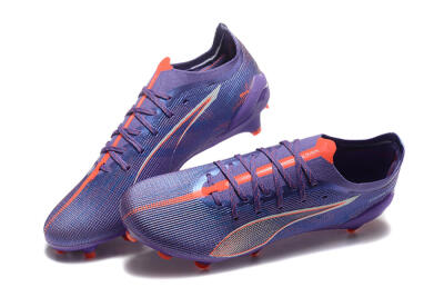 Puma Ultra 5 Ultimate FG Firm Ground Soccer Cleats - Purple/Blue/Red