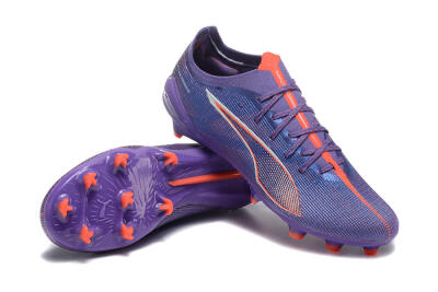 Puma Ultra 5 Ultimate FG Firm Ground Soccer Cleats - Purple/Blue/Red