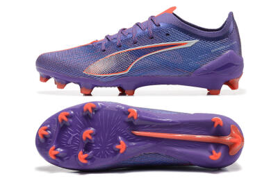 Puma Ultra 5 Ultimate FG Firm Ground Soccer Cleats - Purple/Blue/Red
