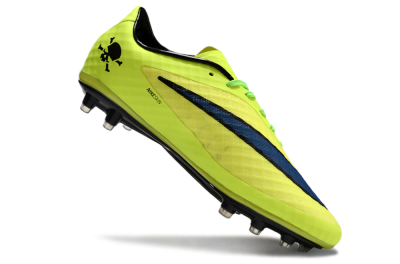 Nike Hypervenom Phantom FG Firm Ground Soccer Cleats - Yellow/Blue/Black