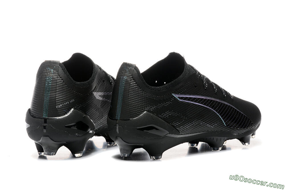 Puma Ultra 5 Ultimate FG Firm Ground Soccer Cleats - Black/Jade/White 9