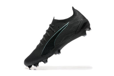 Puma Ultra 5 Ultimate FG Firm Ground Soccer Cleats - Black/Jade/White