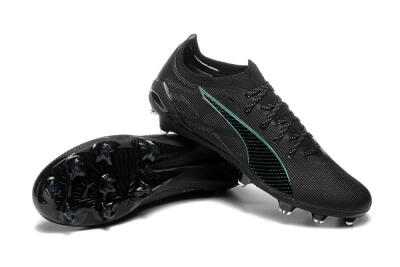 Puma Ultra 5 Ultimate FG Firm Ground Soccer Cleats - Black/Jade/White