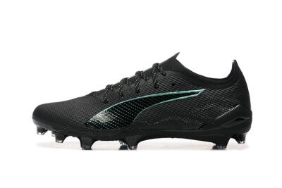 Puma Ultra 5 Ultimate FG Firm Ground Soccer Cleats - Black/Jade/White