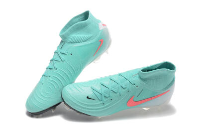 Nike Phantom Luna Elite FG Firm Ground Soccer Cleats - Jade/Red/White