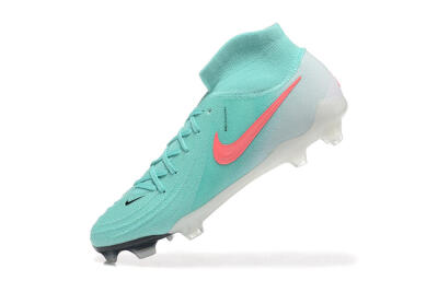 Nike Phantom Luna Elite FG Firm Ground Soccer Cleats - Jade/Red/White