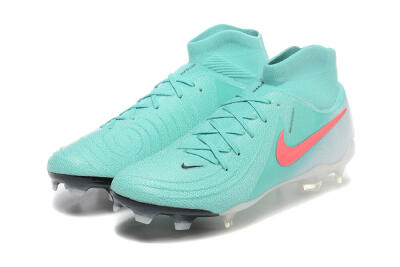 Nike Phantom Luna Elite FG Firm Ground Soccer Cleats - Jade/Red/White
