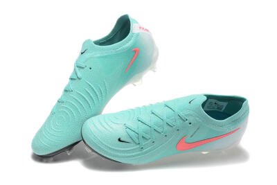 Nike Phantom Luna Elite FG Firm Ground Soccer Cleats - Jade/Red/White