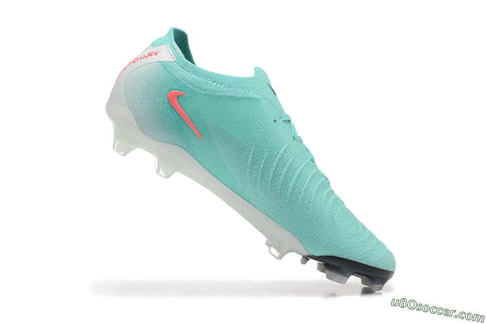 Nike Phantom Luna Elite FG Firm Ground Soccer Cleats - Jade/Red/White 7