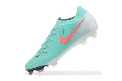 Nike Phantom Luna Elite FG Firm Ground Soccer Cleats - Jade/Red/White
