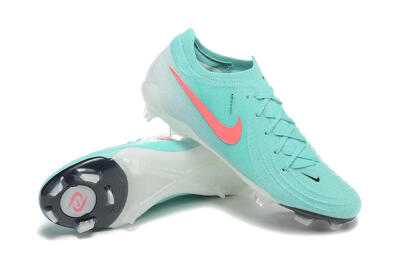 Nike Phantom Luna Elite FG Firm Ground Soccer Cleats - Jade/Red/White
