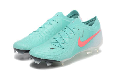 Nike Phantom Luna Elite FG Firm Ground Soccer Cleats - Jade/Red/White