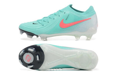 Nike Phantom Luna Elite FG Firm Ground Soccer Cleats - Jade/Red/White