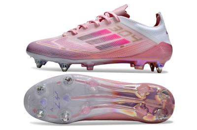 Adidas F50 Elite 304 SG Soft Ground Soccer Cleats - Pink/Gold/White