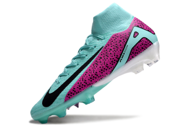 Nike Air Zoom Mercurial Superfly 10 Elite FG Firm Ground Soccer Cleats - Jade/Black/Purple
