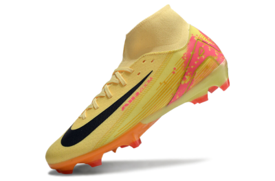 Nike Air Zoom Mercurial Superfly 10 Elite FG Firm Ground Soccer Cleats - Yellow/Black/Red