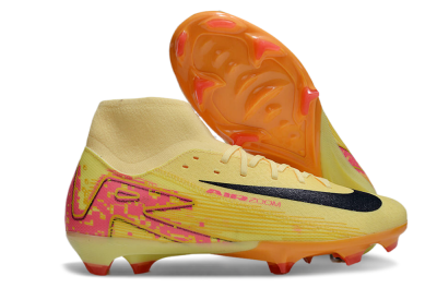 Nike Air Zoom Mercurial Superfly 10 Elite FG Firm Ground Soccer Cleats - Yellow/Black/Red