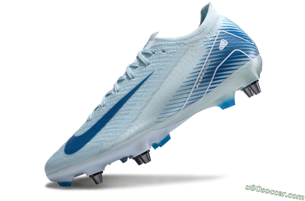 Nike Air Zoom Mercurial Vapor 16 Elite SG Soft Ground Soccer Cleats - Jade/Blue/White 5