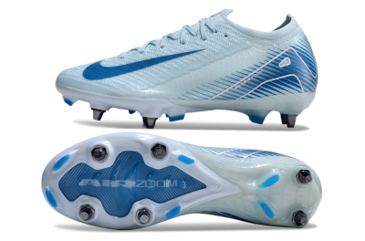 Nike Air Zoom Mercurial Vapor 16 Elite SG Soft Ground Soccer Cleats - Jade/Blue/White