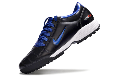 Nike Total 90 II TF Artificial Turf Soccer Shoes - Black/Blue/White