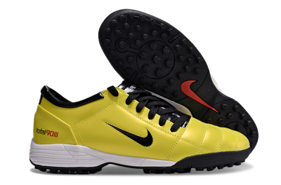 Nike Total 90 II TF Artificial Turf Soccer Shoes - Yellow/Black/White
