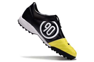 Nike Total 90 II TF Artificial Turf Soccer Shoes - Yellow/Black/White
