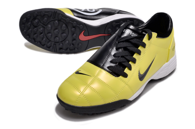 Nike Total 90 II TF Artificial Turf Soccer Shoes - Yellow/Black/White