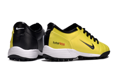Nike Total 90 II TF Artificial Turf Soccer Shoes - Yellow/Black/White