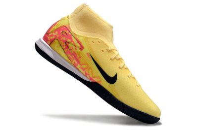 Nike Air Zoom Mercurial Superfly 10 Elite IC Indoor & Futsal Soccer Shoes - Yellow/Black/Red