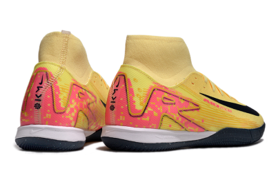 Nike Air Zoom Mercurial Superfly 10 Elite IC Indoor & Futsal Soccer Shoes - Yellow/Black/Red