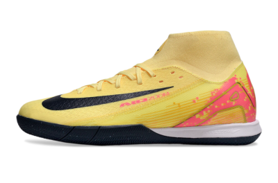 Nike Air Zoom Mercurial Superfly 10 Elite IC Indoor & Futsal Soccer Shoes - Yellow/Black/Red