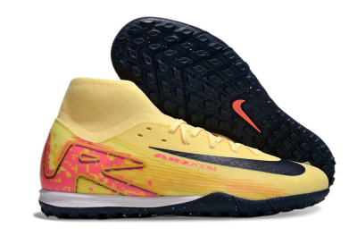 Nike Air Zoom Mercurial Superfly 10 Elite TF Artificial Turf Soccer Shoes - Yellow/Black/Red