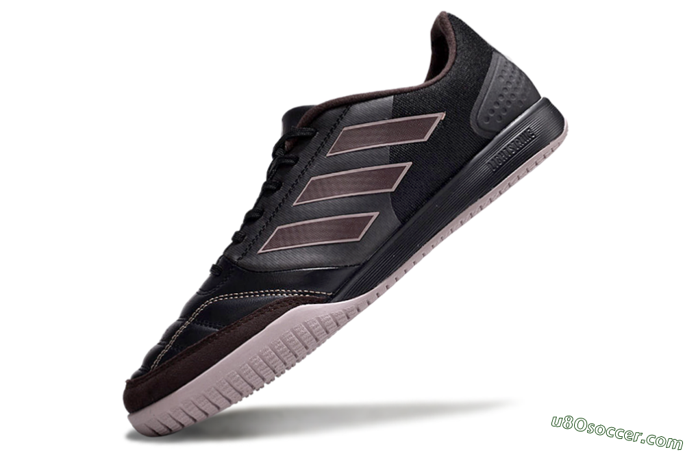 Adidas Top Sala Competition IC Indoor & Futsal Soccer Shoes - Black/Brown/Pink 5