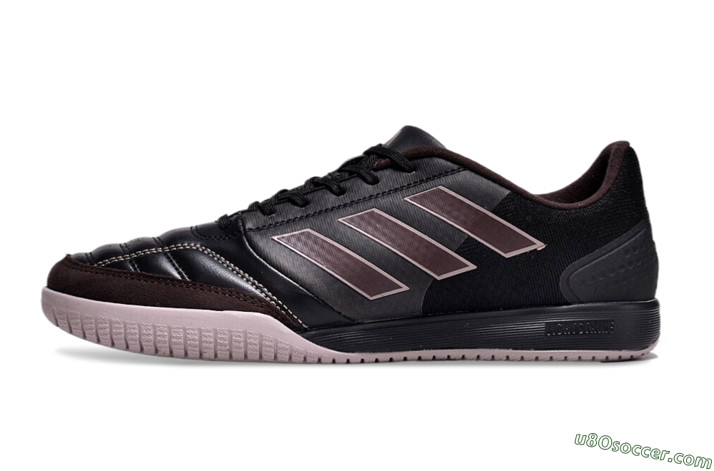 Adidas Top Sala Competition IC Indoor & Futsal Soccer Shoes - Black/Brown/Pink 2