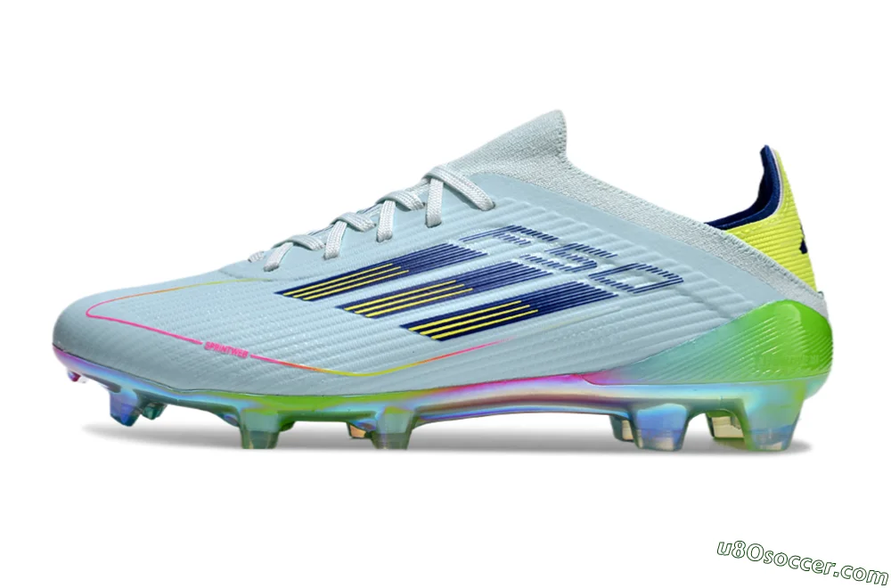 Adidas F50 Elite FG Firm Ground Soccer Cleats - Jade/Blue