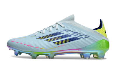 Adidas F50 Elite FG Firm Ground Soccer Cleats - Jade/Blue/Yellow