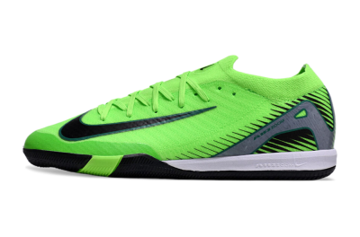 Nike Air Zoom Mercurial Vapor 16 Elite IC Indoor & Futsal Soccer Shoes - Yellow/Black/Silver
